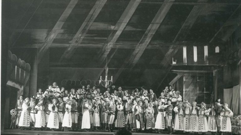 A Székely fonó előadása 1932-ben - forrás: Operaház Emlékgyűjtemény
