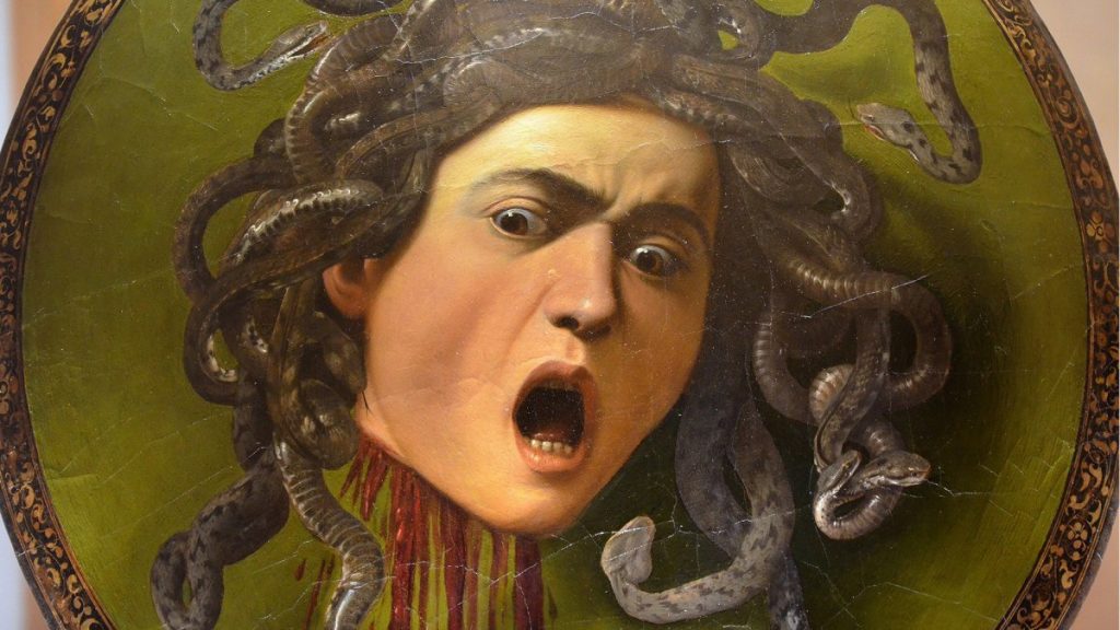 Caravaggio: Medúza