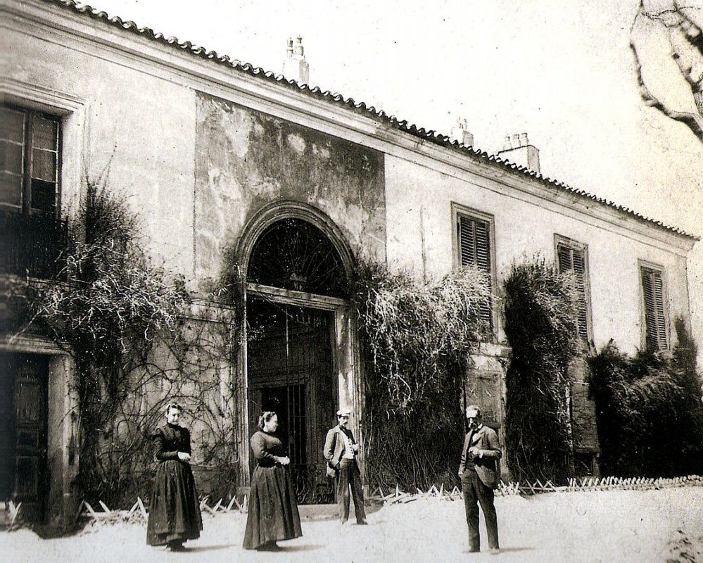 „A siket háza” Madridban, 1900 körül