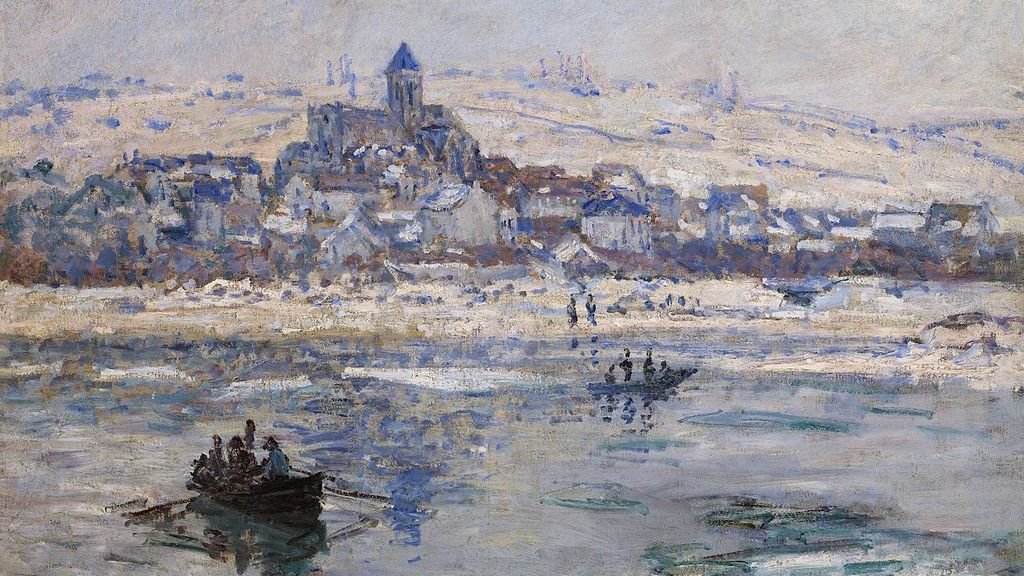 Claude Monet: Vétheuil télen