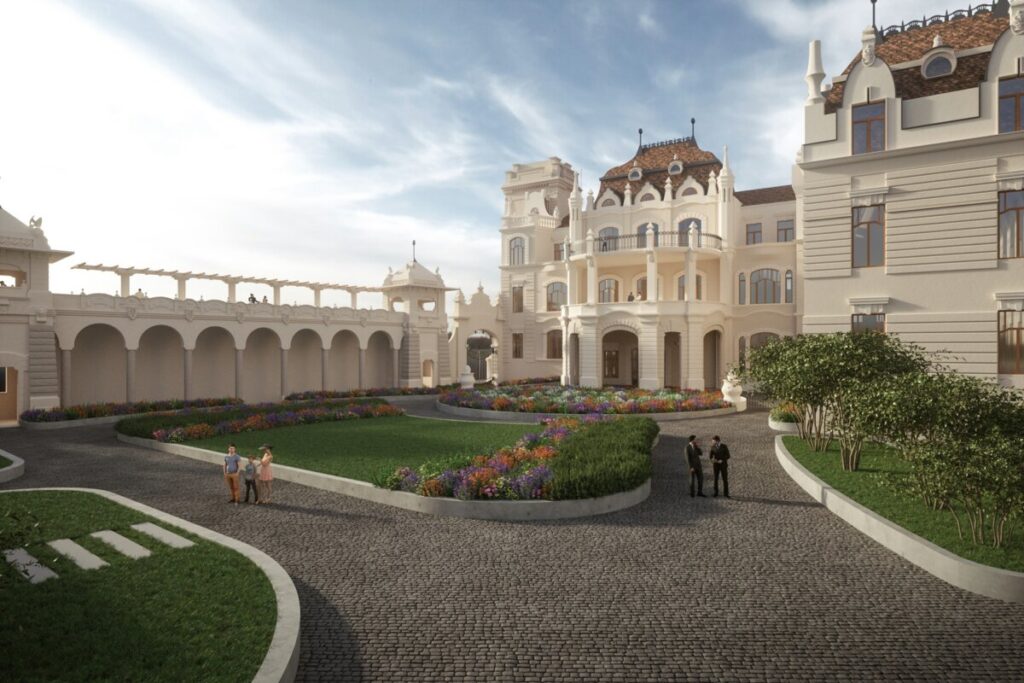 Az újjászülető palota rendezvényeknek is otthont ad majd, visszaállított reprezentatív tereit és neoreneszánsz kertjét a nagyközönség is látogathatja a jövőben.