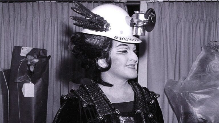 Birgit Nilsson Brünhilde szerepében (Metropolitan Opera, 1968)