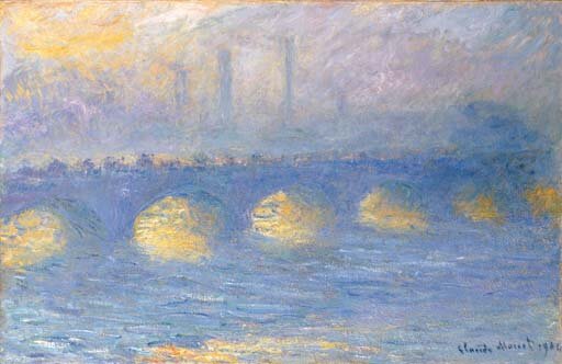Claude Monet: Waterloo-híd, borús idő – forrás: Christie’s