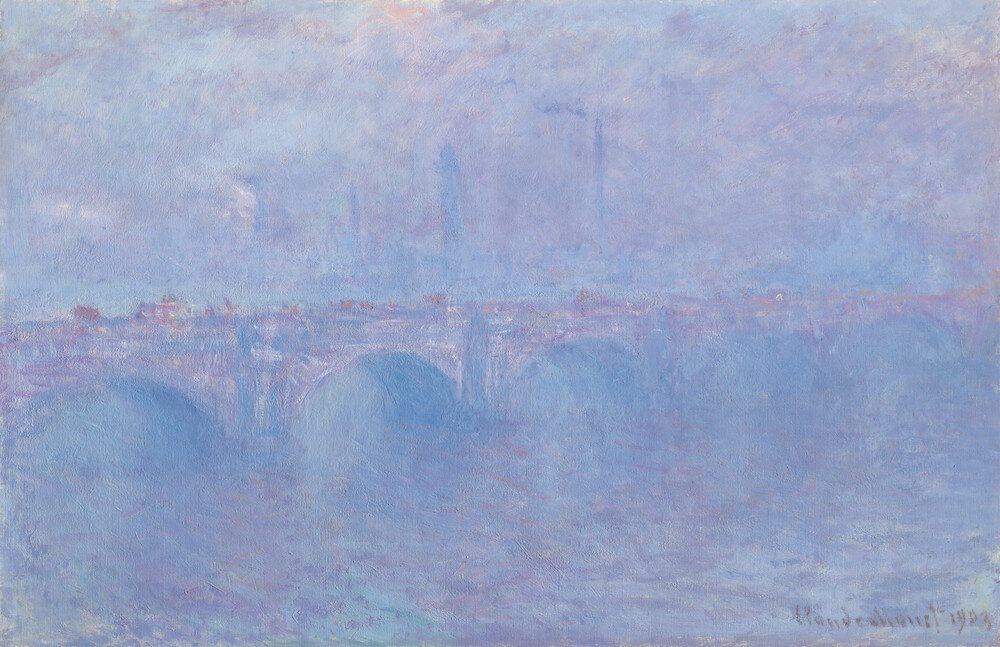 Claude Monet: Waterloo-híd, ködben – forrás: Christie’s