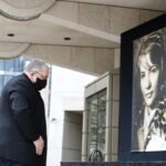 Törőcsik Marira emlékeznek a Nemzeti Színháznál MTI/Koszticsák Szilárd