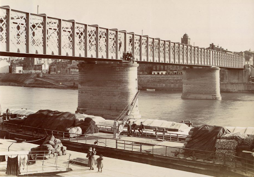 A híd egy pár évvel későbbi fotón – forrás: arles-architecte.fr