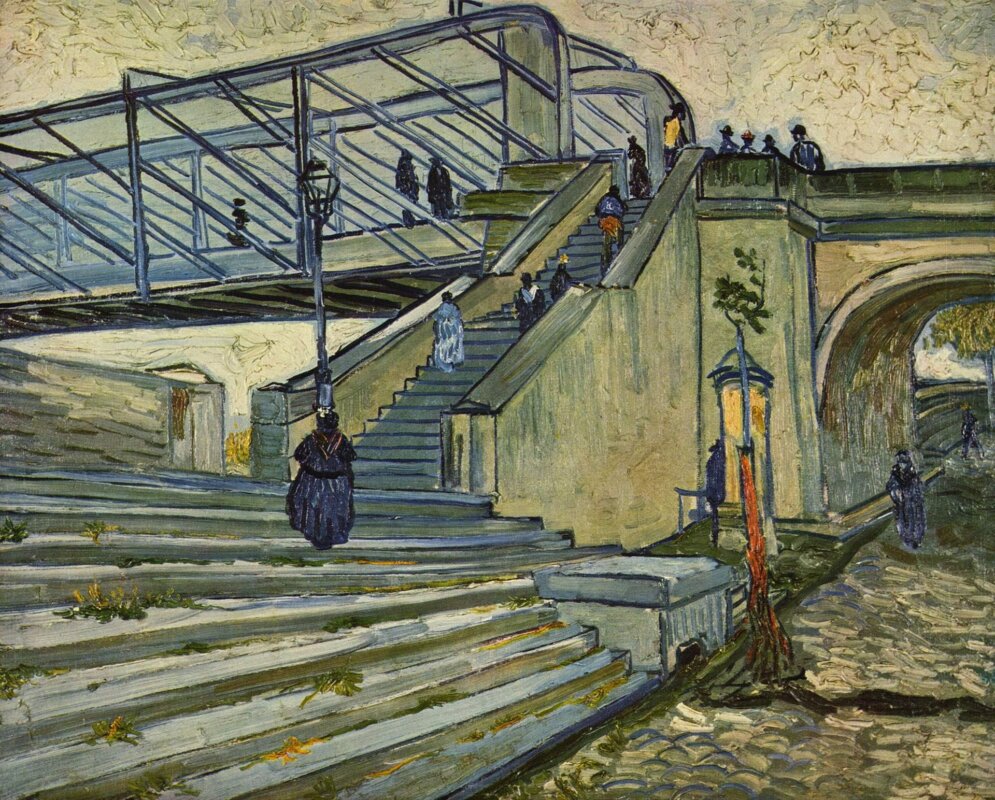 Vincent van Gogh: A Trinquetaille-i híd – forrás: Wikipedia