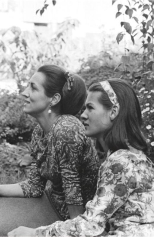 Françoise Gilot és Paloma Picasso 1964-ben – forrás: Sotheby’s