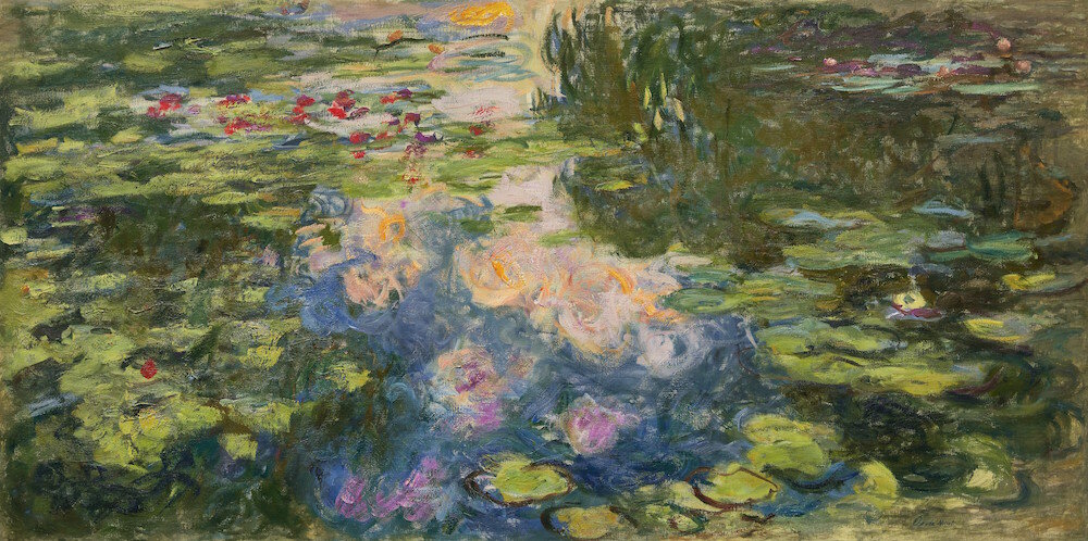 Claude Monet: Vízililiomos tó – forrás: Sotheby’s
