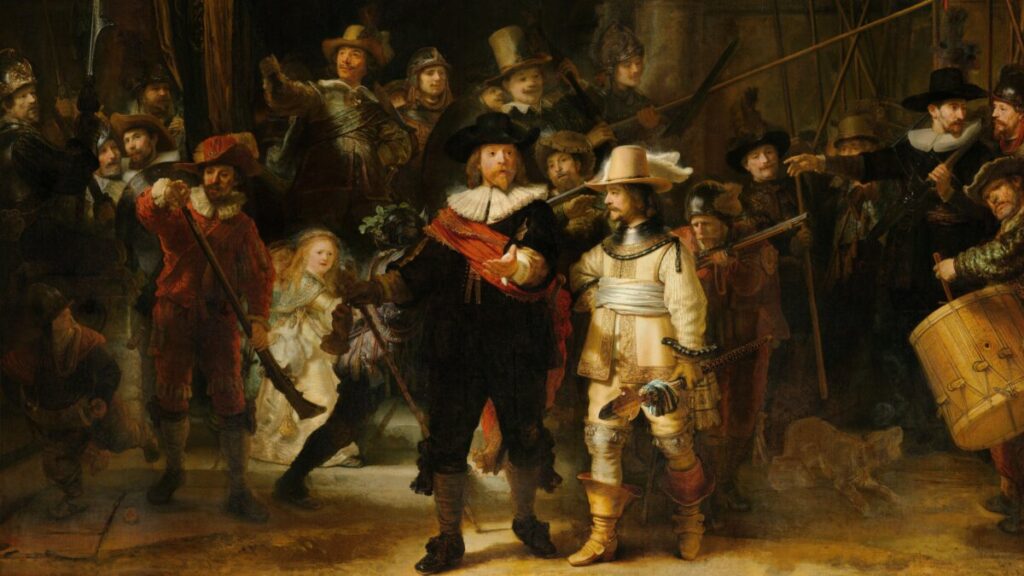 Rembrandt: Éjjeli őrjárat - fotó: Rijksmuseum