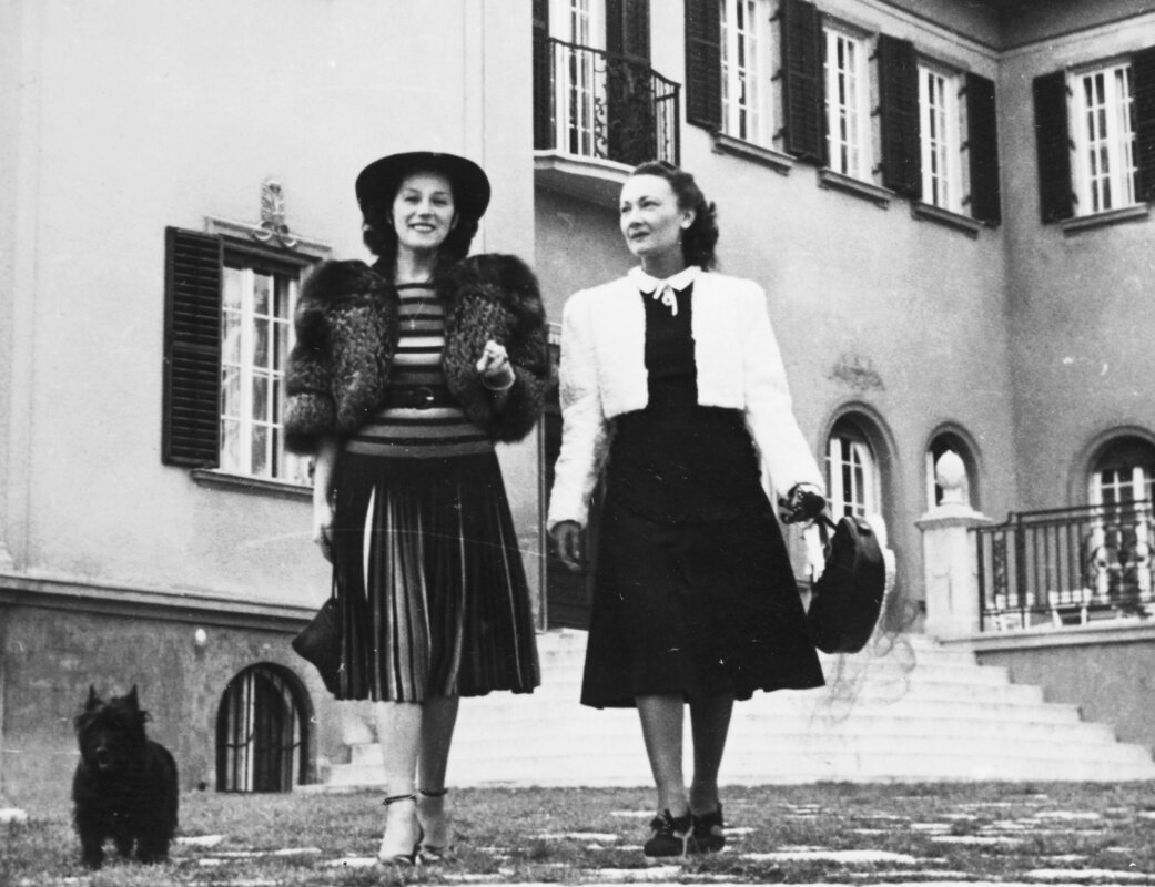 Bajor Gizi és Elsa Merlini, 1940 / Fortepan