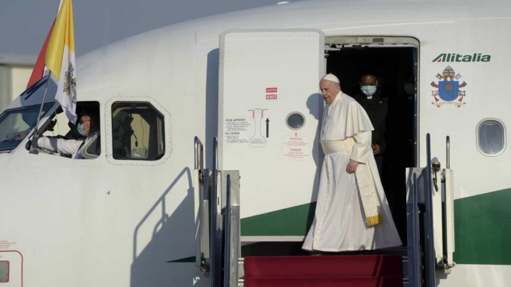 Ferenc pápa Budapesten - forrás: MTI
