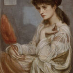 Dante Gabriel Rossetti: Maria Theresa Zambaco, 1870 - forrás: wikipedia