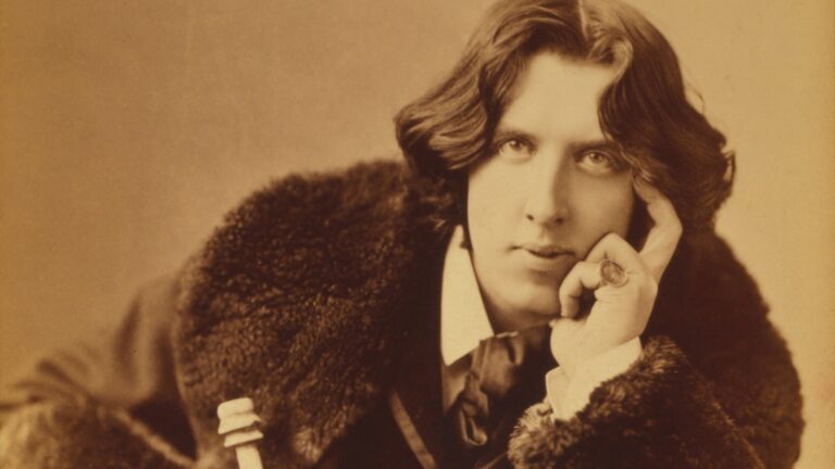 Oscar Wilde fotó: Napoleon Sarony, New York, 1882 - forrás: wikipedia