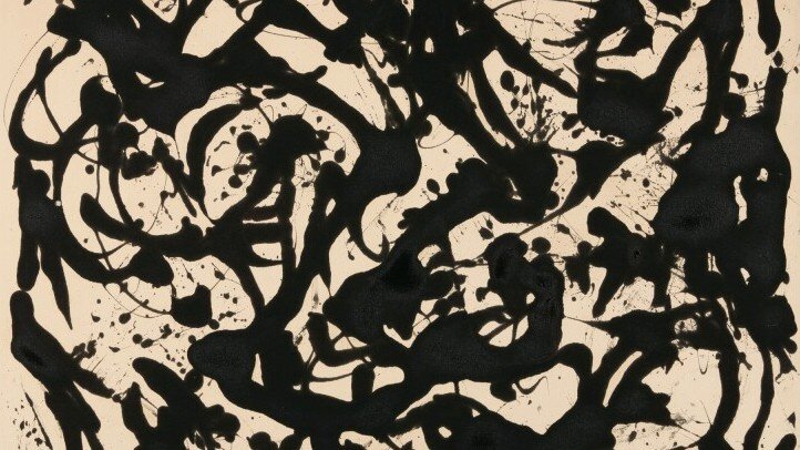 Jackson Pollock: Number 17, 1951 - forrás: sothebys.com
