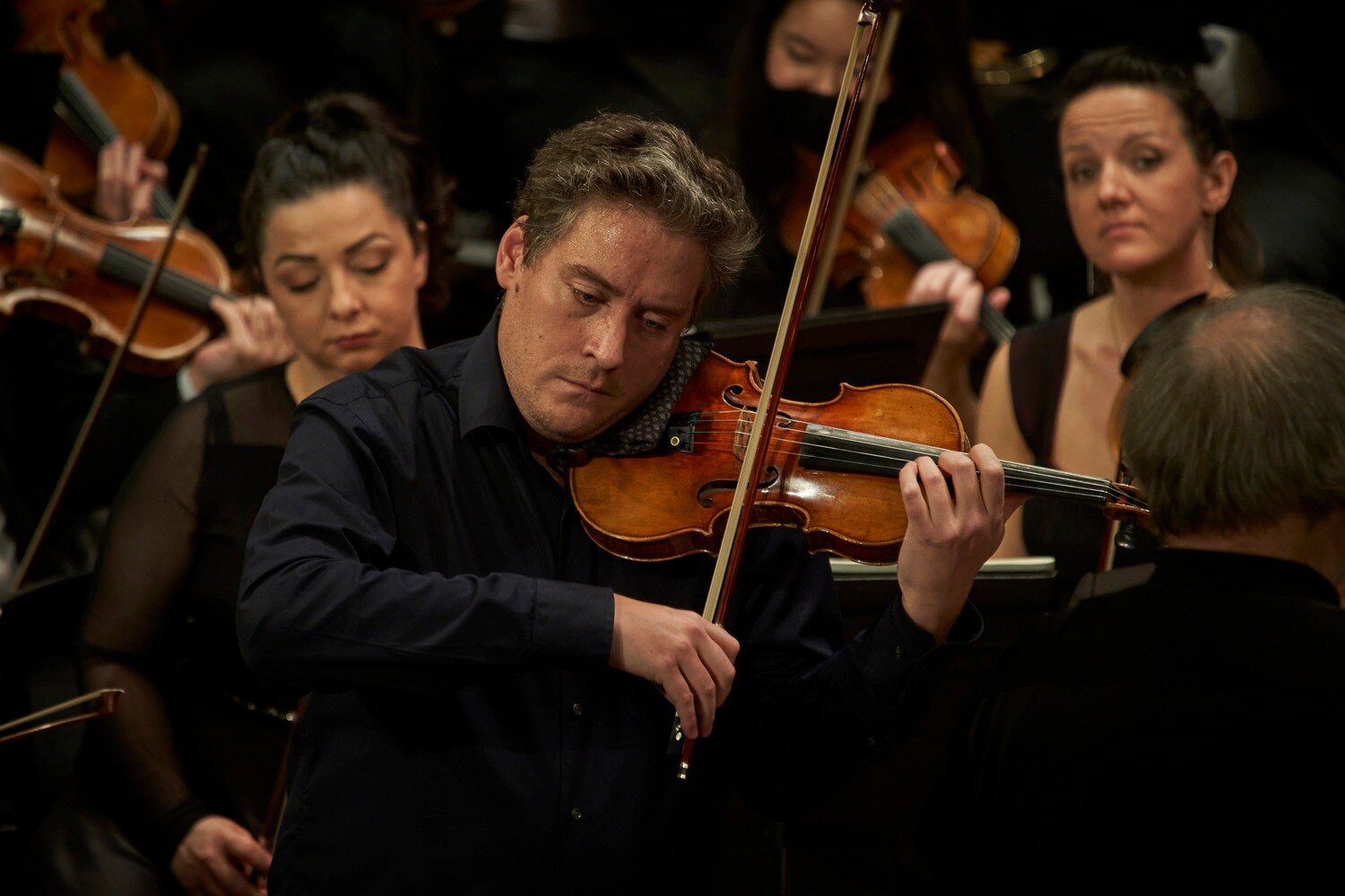 Baráti Kristóf és a Concerto Budapest a Hallgassunk Brahmsot koncertsorozat zárókoncertjén - fotó: Valuska Gábor