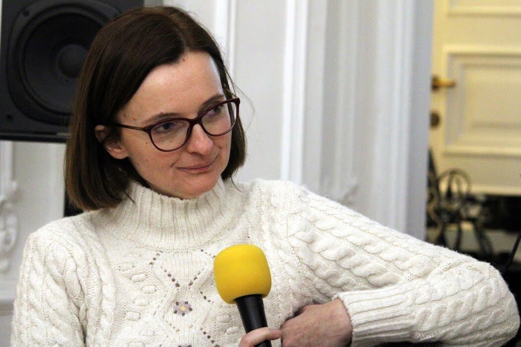 Bándoli Katalin, a Zenei Gyűjtemény vezetője - fotó: Dessewffy Zsolt