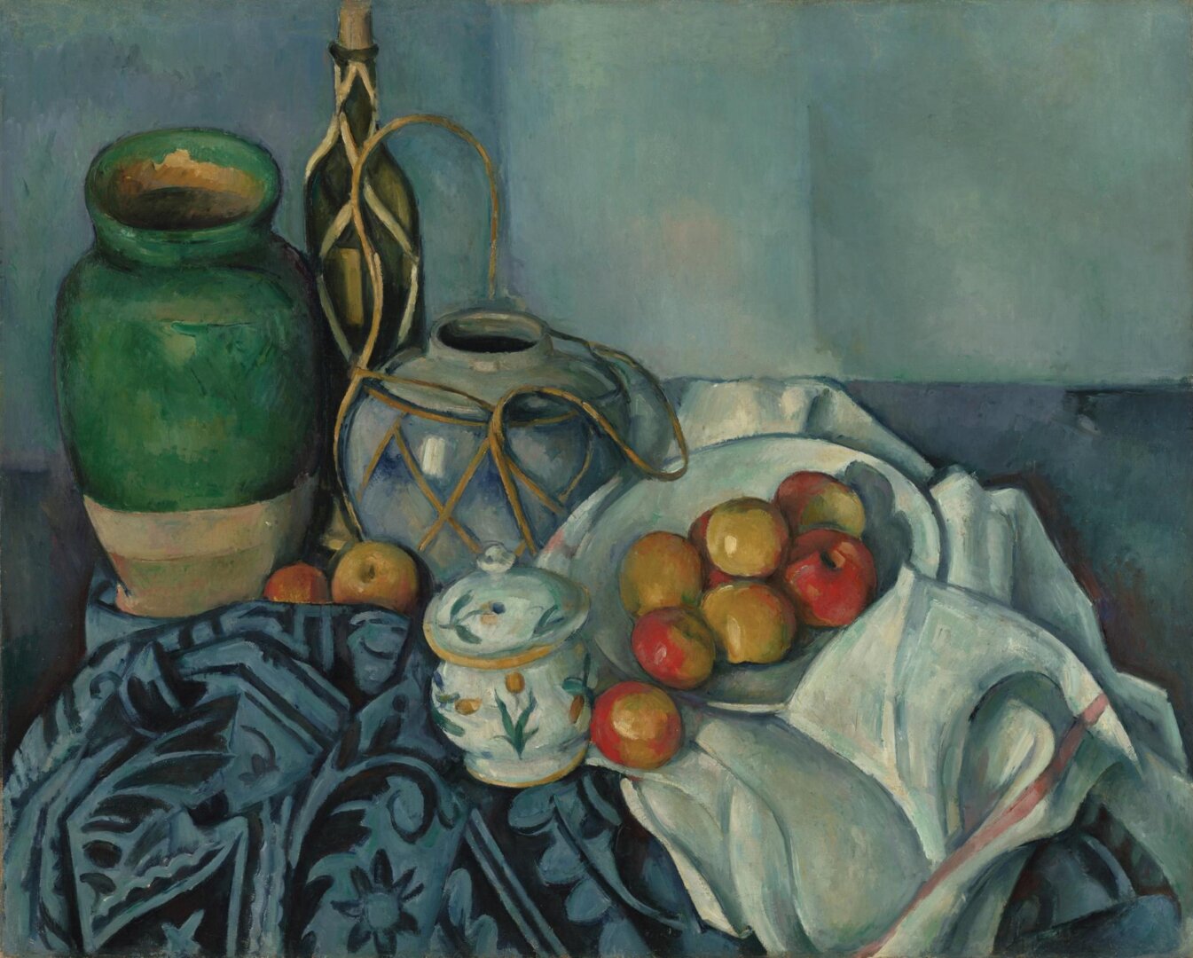 Cézanne: Csendélet almákkal (1893-94) - forrás: The J Paul Getty Museum