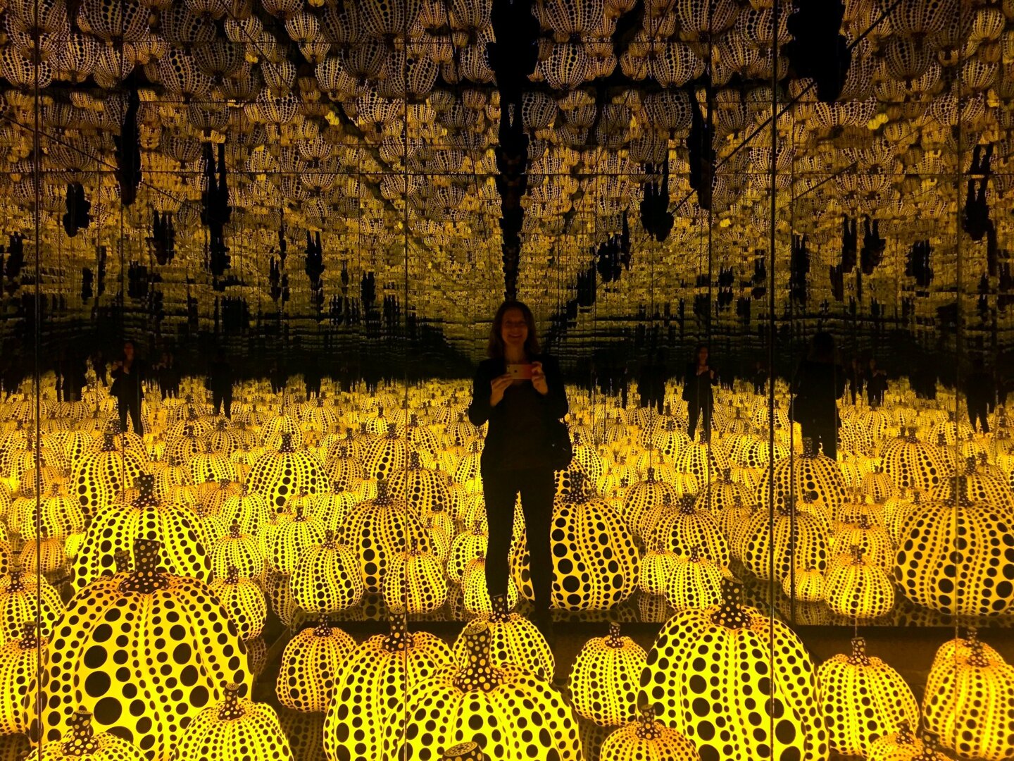 Yayoi Kusama All the Eternal Love I Have for the Pumpkins, - forrás: flicker 