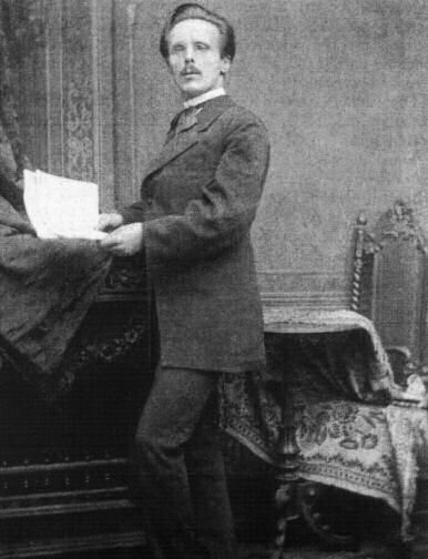 Az első ismert kép Karl Mayról 1875-ből - forrás: wikipedia
