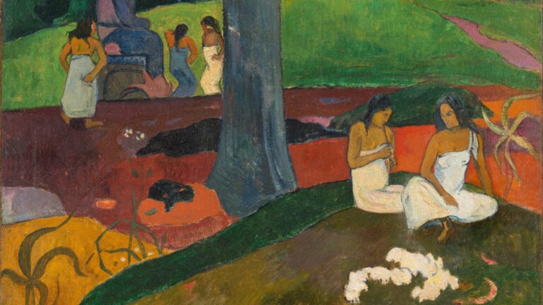 Paul Gauguin: Mata Mua - forrás: wikipedia