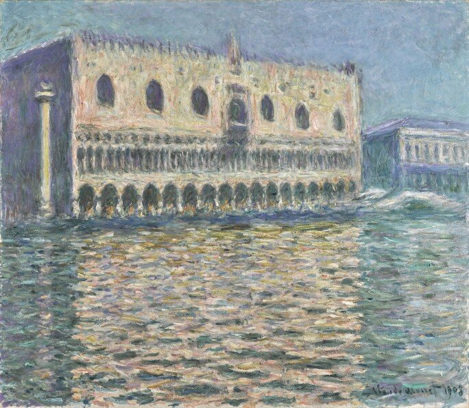 Claude Monet: A Dózse palota – forrás: Sotheby’s