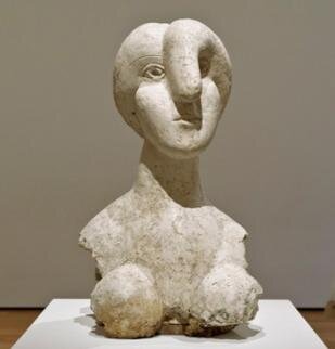 Pablo Picasso: Női mellszobor (Marie-Thérèse) – forrás: wikipedia