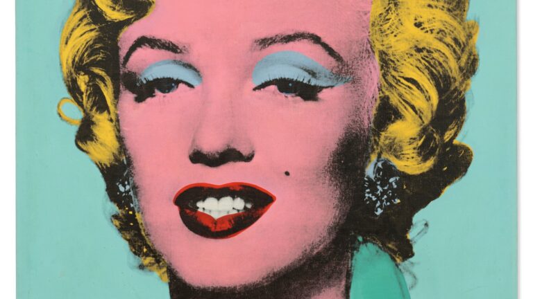 Andy Warhol: Meglőtt zsályakék Marilyn – forrás: Christie’s
