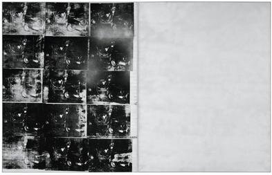 Andy Warhol: Ezüst autóbaleset – kettős szerencsétlenség – forrás: wikipedia