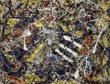Jackson Pollock: No.17A – forrás: wikipedia