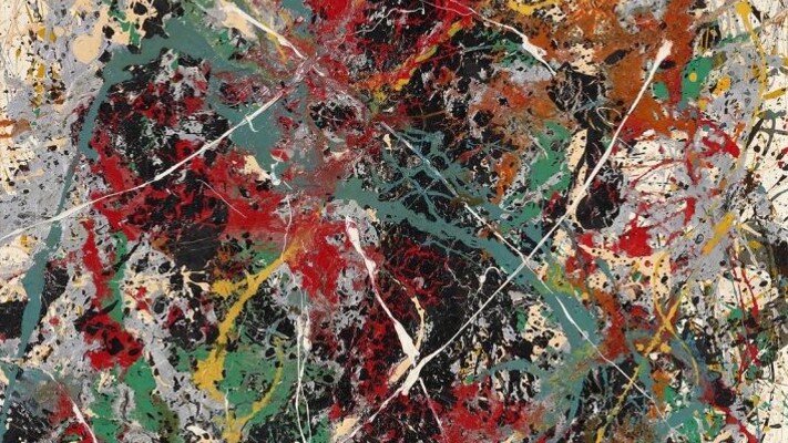 Jackson Pollock: No.31. (részlet) – forrás: Christie’s