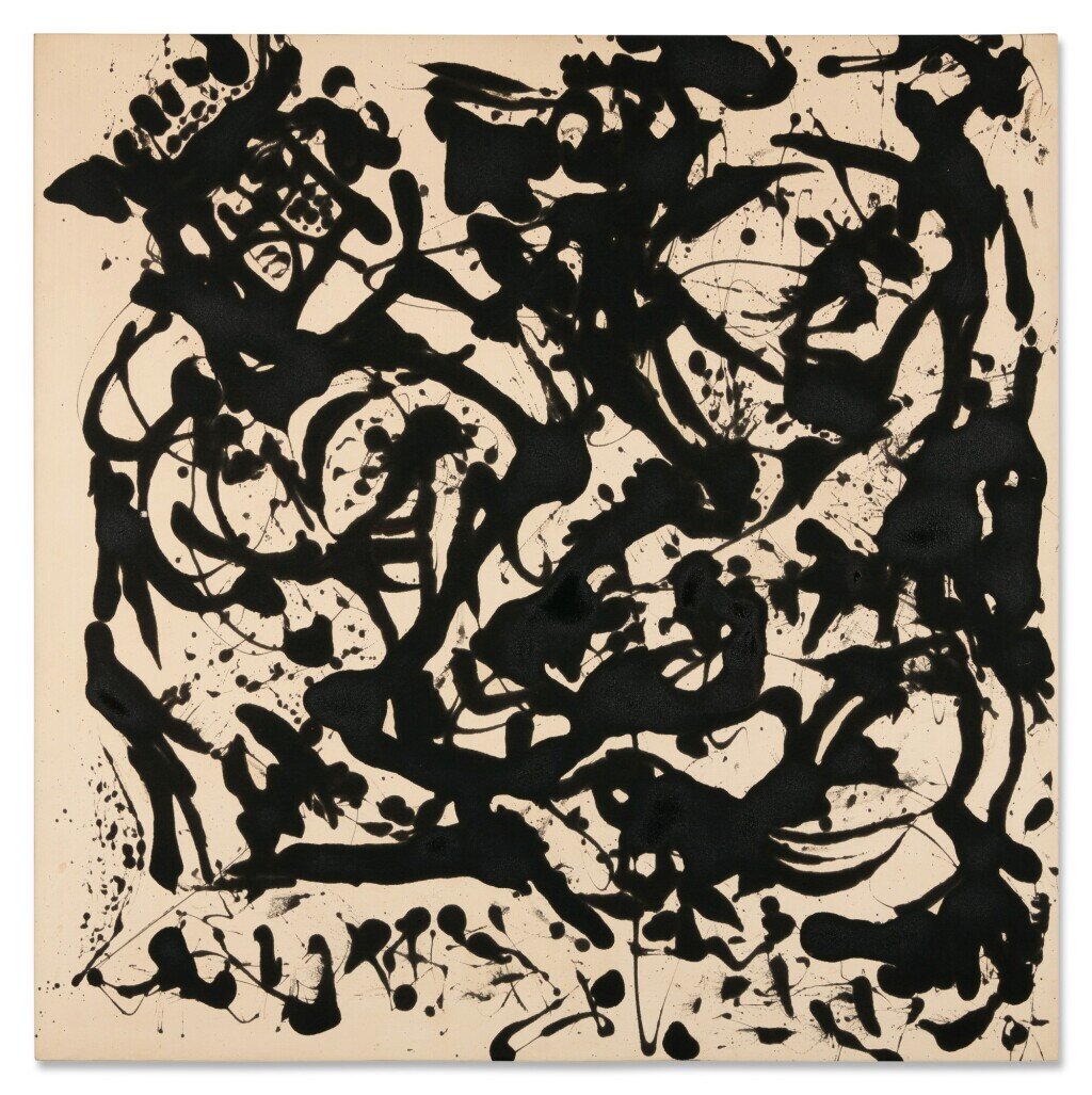 Jackson Pollock: No.17. – forrás: Sotheby’s