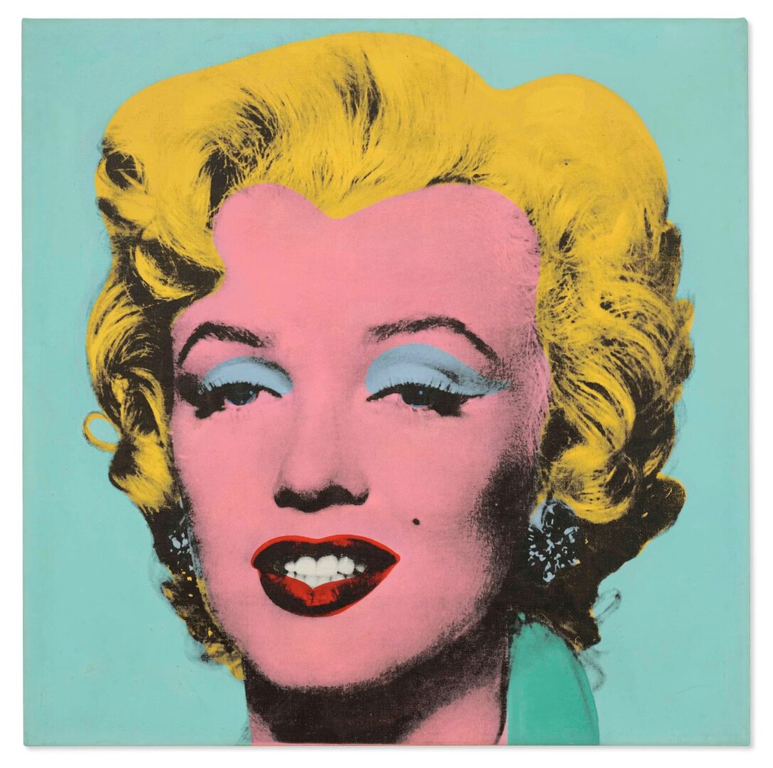 Andy Warhol: Meglőtt zsályakék Marilyn (1964) – forrás: Christie’s