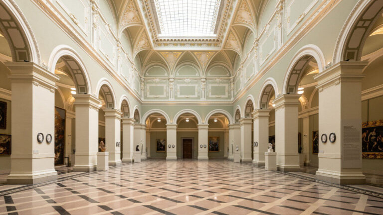 A Szépművészeti Múzeum Barokk csarnoka - forrás: Szépművészeti Múzeum