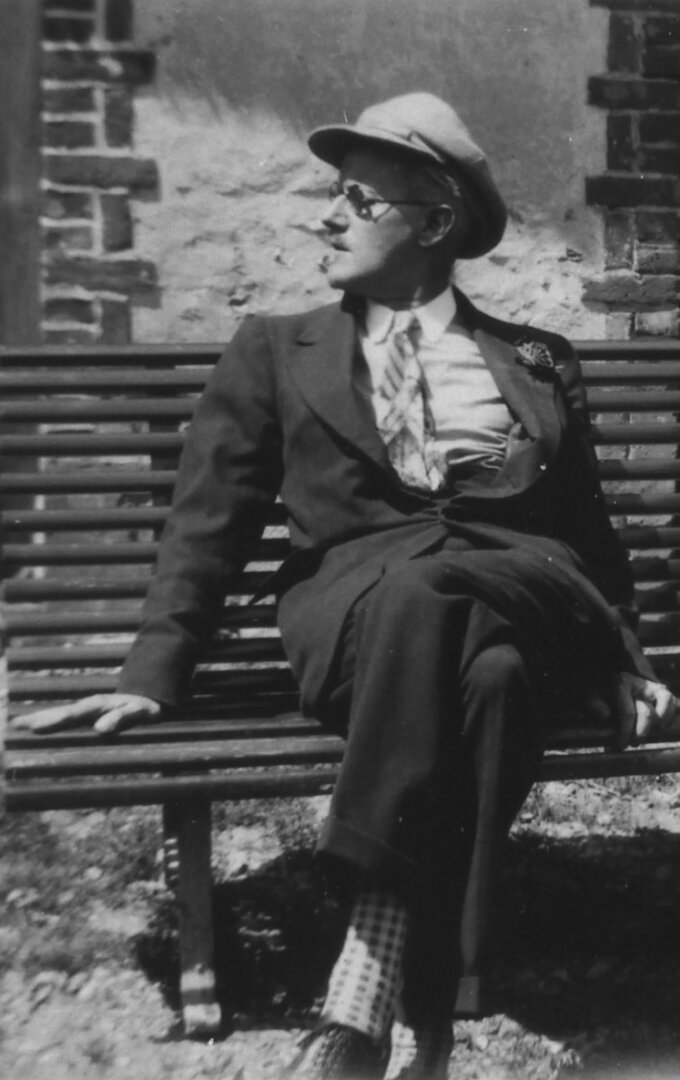 James Joyce - forrás: National Library of Ireland