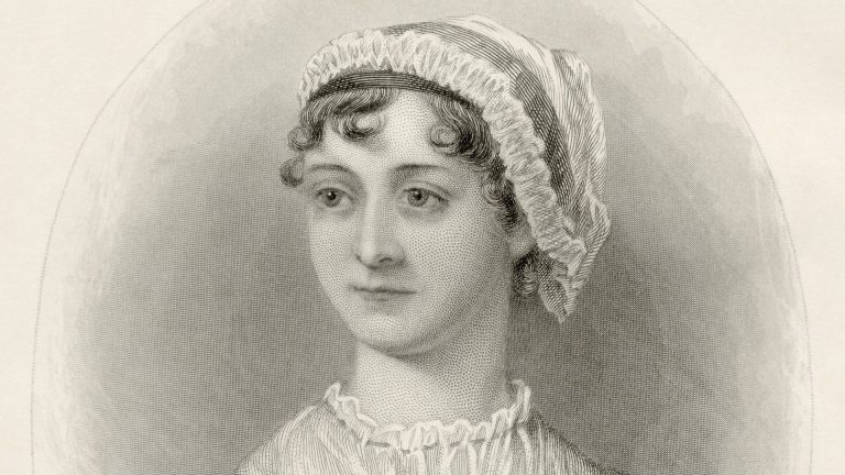 Jane Austen arcképe - forrás: wikipedia