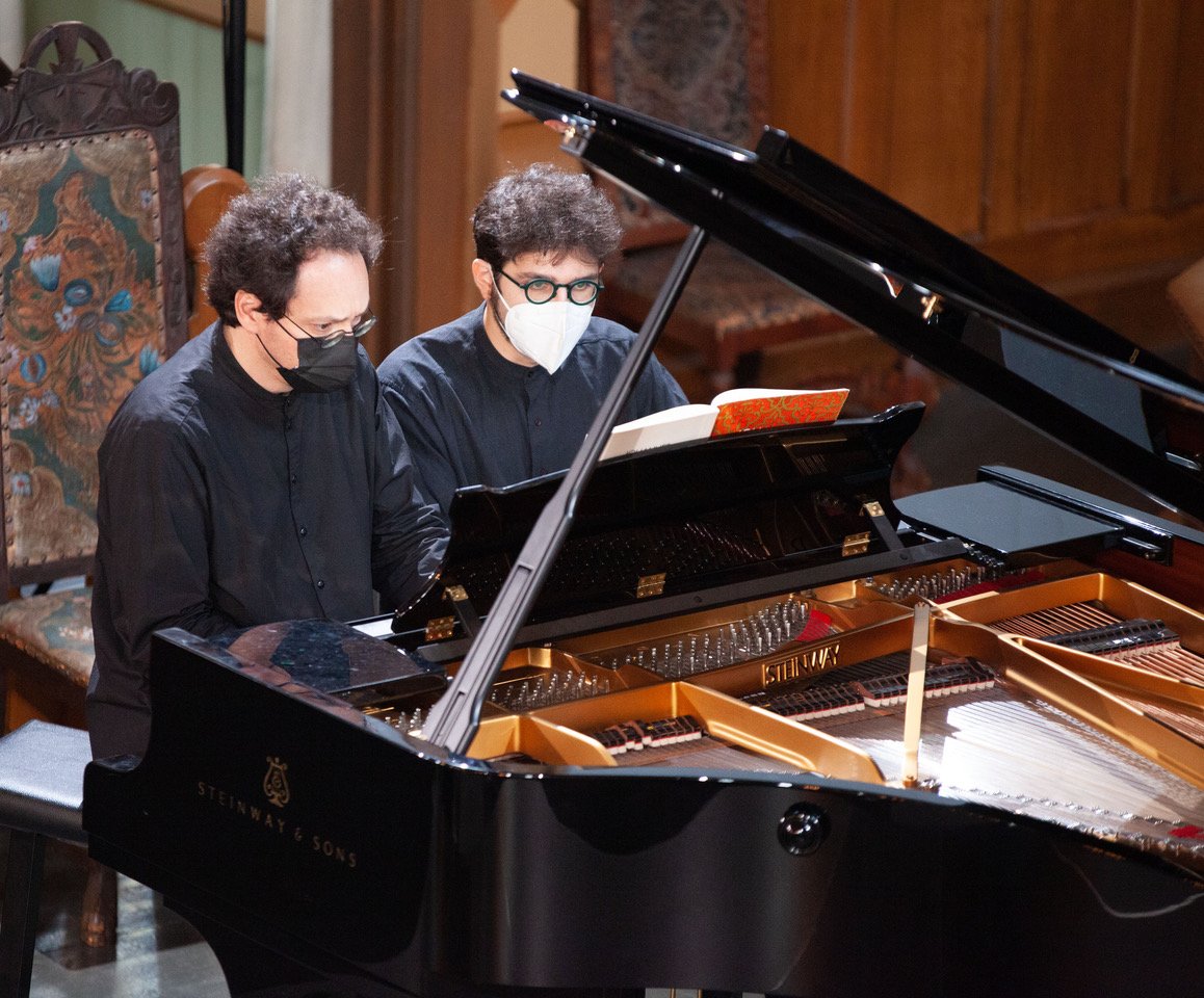 Roman Rabinovich és Shai Wosner – forrás: Lofoten Zongorafesztivál