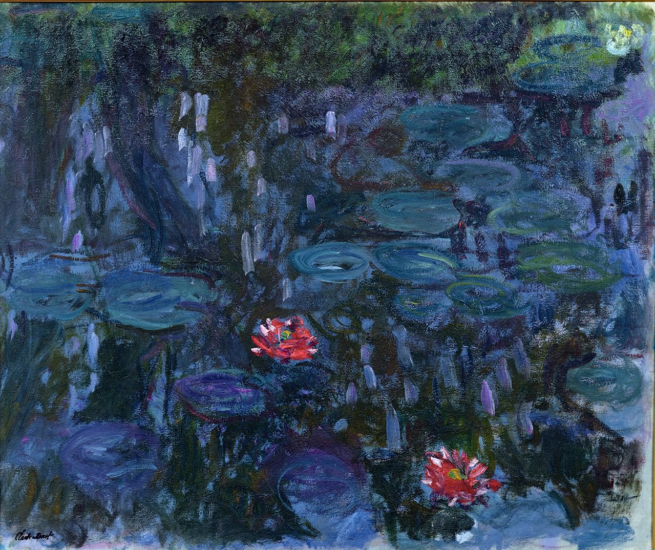 Monet: Vízililiomok 1916-19 - forrás: wikipedia