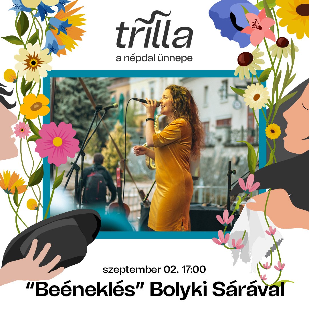 Bolyki Sára workshopja a Trilla fesztiválon 