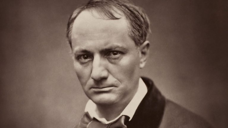 Charles Baudelaire Étienne Carjat fotóján 1863-ban - forrás: wikipedia