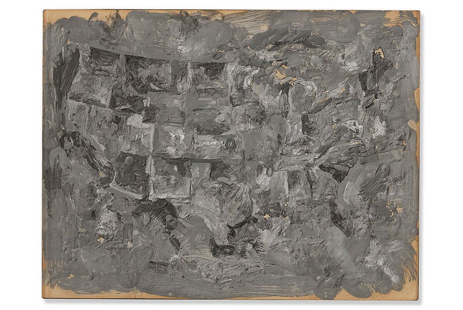 Jasper Johns: Térkép – forrás: Christie’s