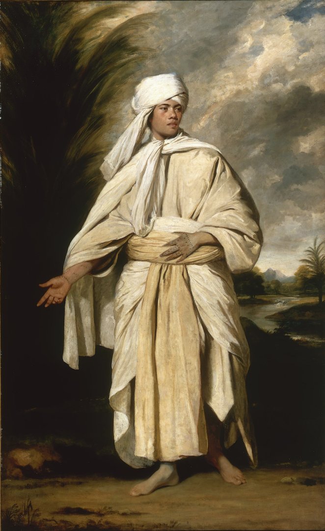 Joshua Reynolds: Omai portréja – forrás: Wikipedia