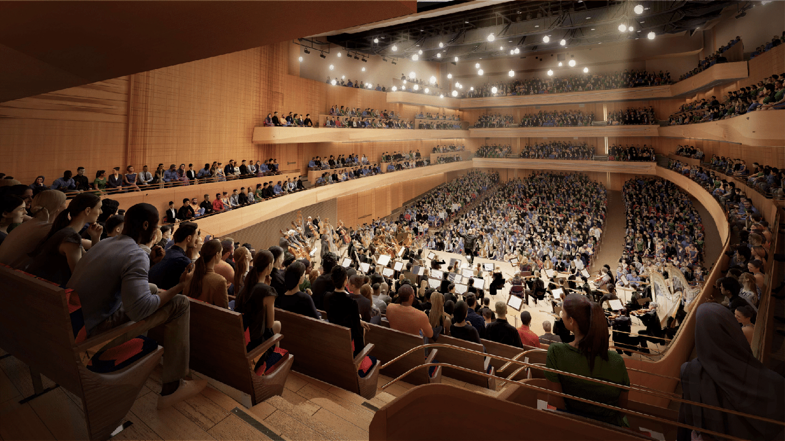 A David Geffen Hall - forrás: Lincoln Center