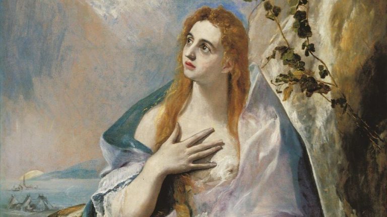 El Greco: Bűnbánó Magdolna - forrás: Szépművészeti Múzeum