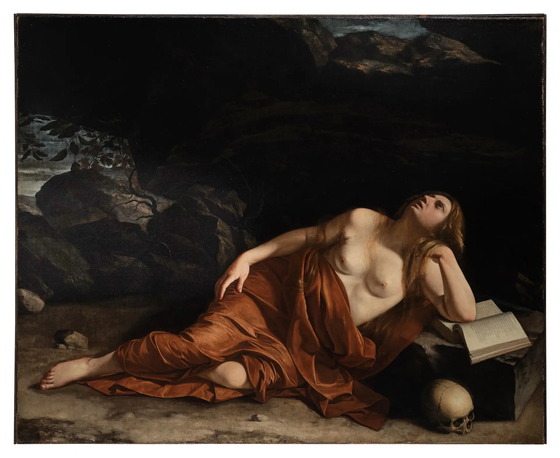 Orazio Gentileschi: Bűnbánó Szent Mária Magdolna – forrás: Sotheby’s