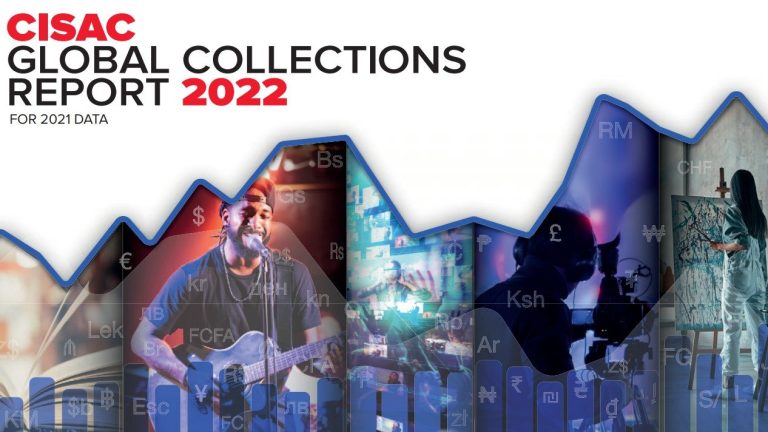CISAC - 2022-es globális adatok - forrás: cisac.org