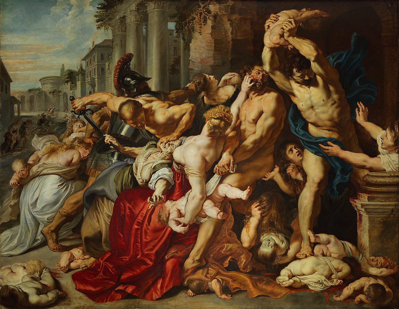 Peter Paul Rubens: Az aprószentek lemészárlása – forrás: Wikipedia