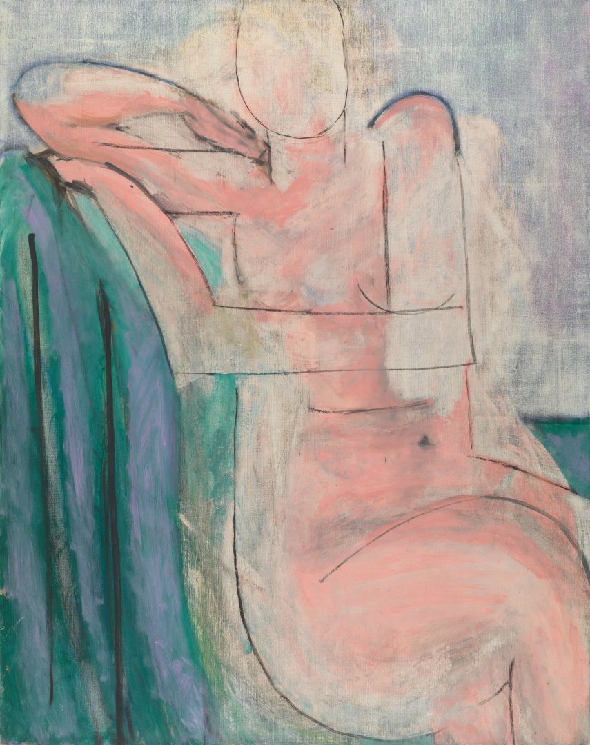Henri Matisse: Ülő rózsaszín akt, 1935–1936 - forrás: Centre Pompidou