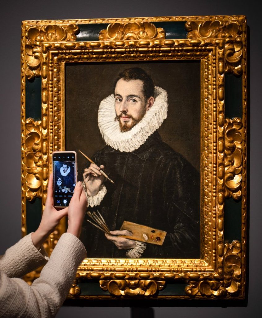 El Greco: Festő képmása, (valószínűleg Jorge Manuel Theotokopouli), 1600-1605 körül - Fotó: Szépművészeti Múzeum-Magyar Nemzeti Galéria / Szántó András