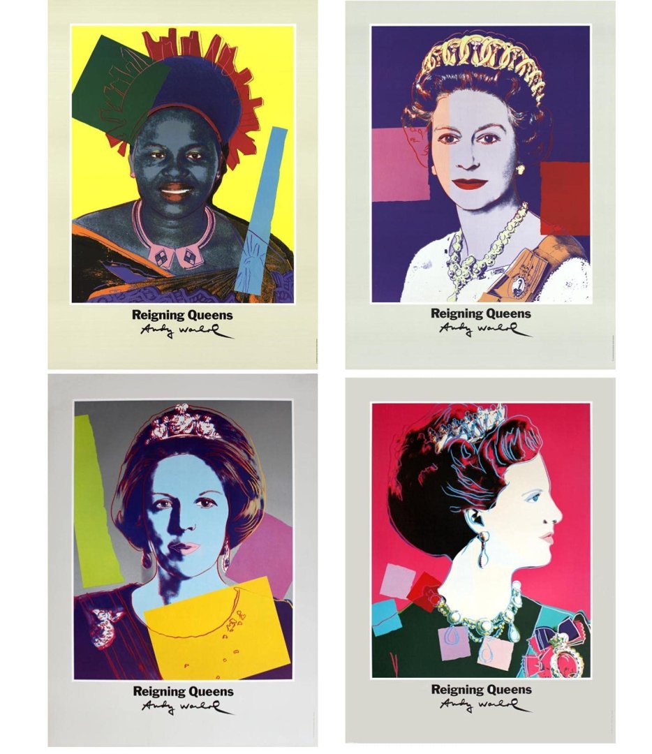 Andy Warhol: Uralkodó királynők – forrás: amazon